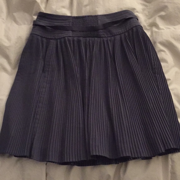 Charcoal pleated skirt in like new condition! - Picture 3 of 3
